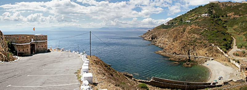 cala de el desnarigado ceuta