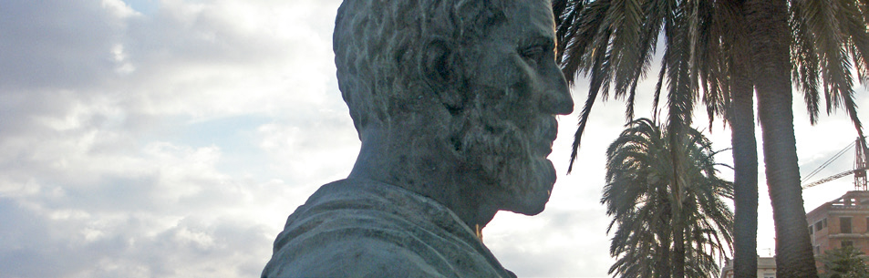 escultura pomponio mela ceuta
