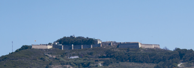 fortaleza del hacho ceuta