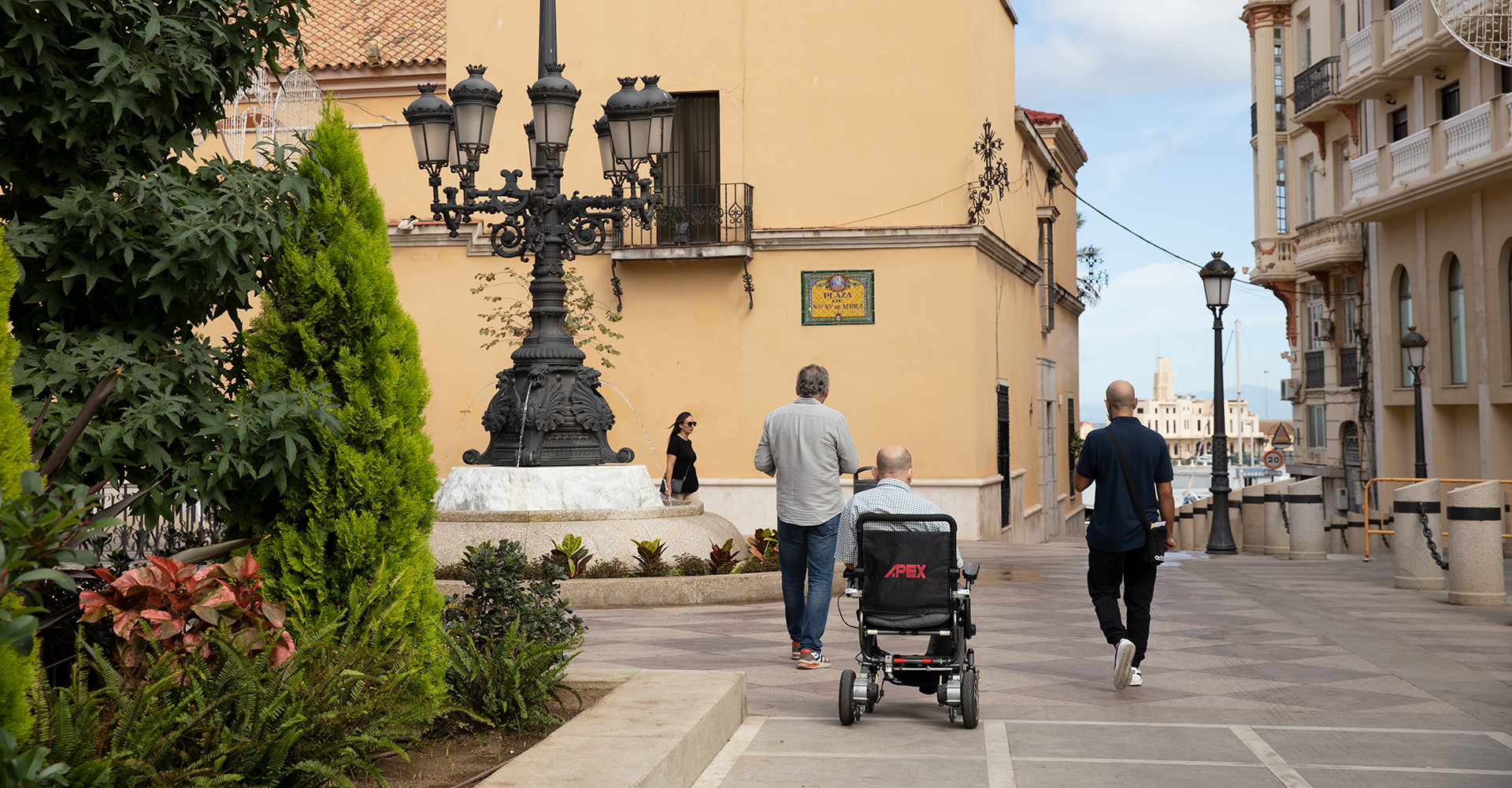 Turismo inclusivo Ceuta - plaza de África